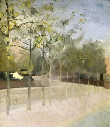 Chelsea Embankment, Platanes, 1908